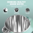 thumbnail image 3 of DEELLEEO Electric Kettle 1.5L  100% Stainless Steel Interior Double Wall Electric Tea Kettle  1500W Cool Touch Water Boiler  BPA-Free with Auto Shut-Off & Boil-Dry Protection  120V  Green, 3 of 7