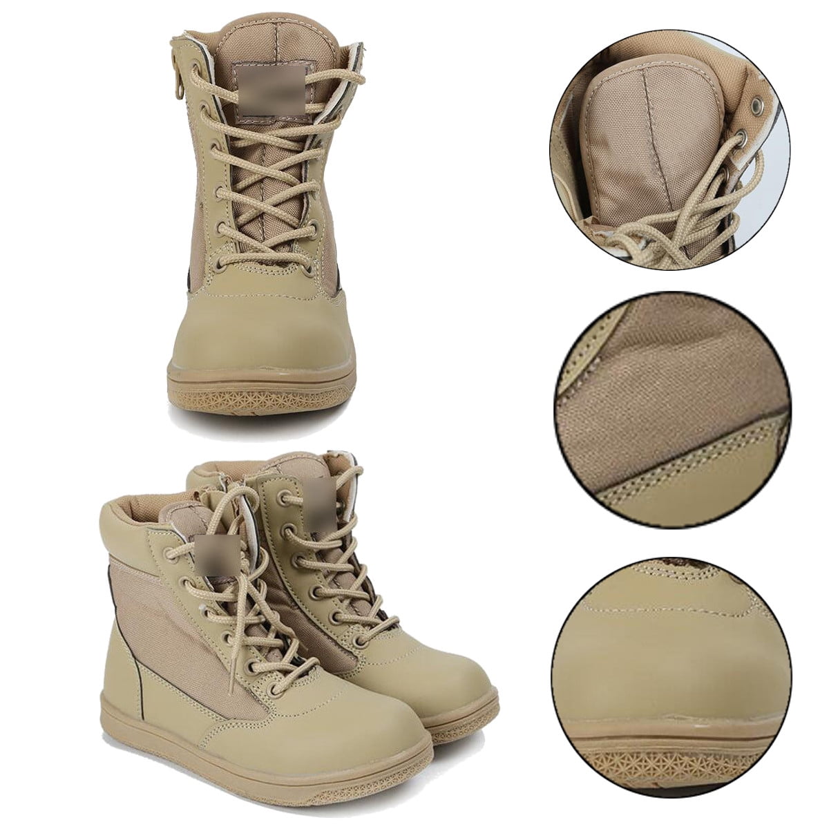 boys army boots