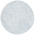 thumbnail image 2 of SAFAVIEH Abstract Malvina Geometric Area Rug, Blue/Ivory, 6' x 6' Round, 2 of 11
