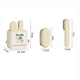 thumbnail image 3 of zhangmingg Hard Long Handle Laundry and Shoe Cleaning Brush Functional -Purpose Indoor Use Bathroom Tool, 3 of 4