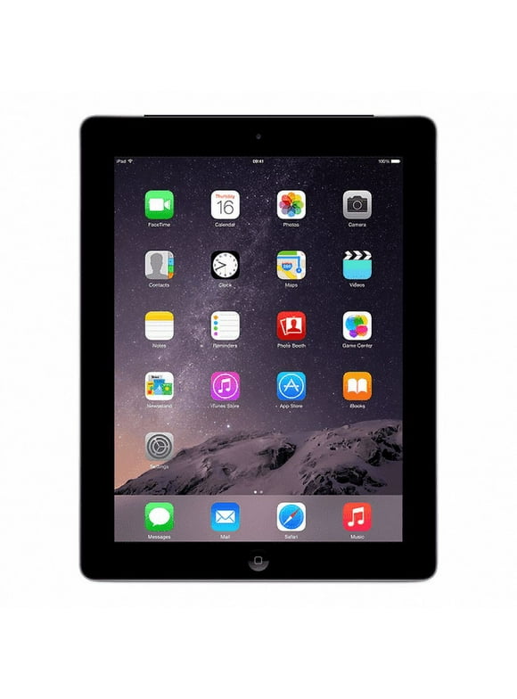 Restored Apple iPad 4 16GB Black Retina Display Wi-Fi MD510LL/A (Refurbished)