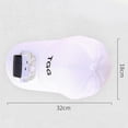 thumbnail image 7 of Soumake Fan Sunhat Strong Wind Cooling Sunshade Letter Embroidery Long Brim Sun Detachable Fan Usb Or Solar Charging Men Fan Cap Headwear Fashion, 7 of 7