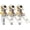 1908B, variant on Air Chuck Pack of 3, Heavy Duty Closed Flow Tire Chuck with 1/4" FNPT for Tire Inflator Gauge Compressor Accessories