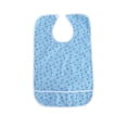 thumbnail image 5 of Vogacara Babero para adulto Servilleta protectora Delantal de ayuda Paño protector para la hora de comer Flor azul Type1 NO1 Vogacara CBP273135, 5 of 5