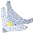 thumbnail image 1 of Baberos Bandana Baby Mink  Con Mordedera Gris, 1 of 2