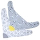 thumbnail image 1 of Baberos Bandana Baby Mink  Con Mordedera Gris, 1 of 2