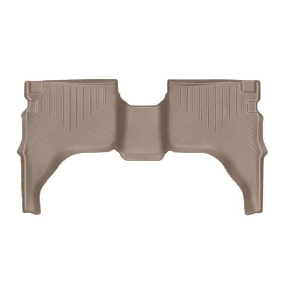 WeatherTech Custom Fit FloorLiners compatible with 2001-2004 Toyota Tacoma - 2nd Row, Tan