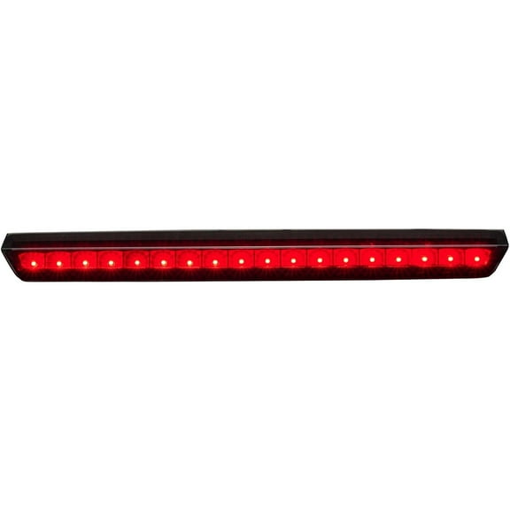 Third 3rd Brake Light LED for 2015-2020 Chevy Tahoe/Suburban, High Mount Rear Brake Lights Assembly for 2016-2019 Suburban 3500HD, Waterproof Center Cab Lamp Stop Light (Black Housing)