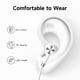 thumbnail image 5 of Auriculares USB C Suohong para iPhone 2, paquete con micrófono con cable, 5 of 7