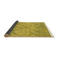 thumbnail image 2 of Ahgly Company Indoor Rectangle Abstract Yellow Modern Area Rugs, 5' x 8', 2 of 4