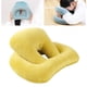 thumbnail image 3 of Soporte de espuma viscoelástica con diseño de explosiones para escritorio de viaje de oficina, amarillo Limon amarillo, 3 of 7