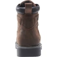 thumbnail image 4 of Women's Wolverine Floorhand Waterproof 6" Steel Toe Work Boot Wheat Full Grain Leather 9.5 W, 4 of 6