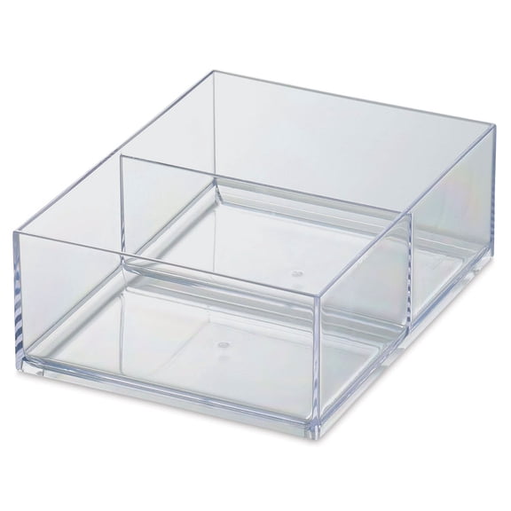 Like-It Stackable Tray - Small, 2 Deep Divisions