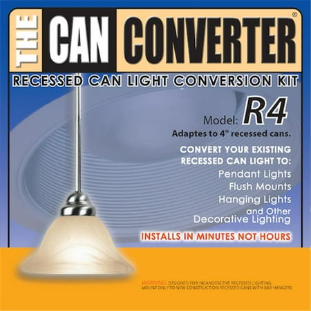 

JSB Enterprises R4 The Can Converter-Recessed Can Light Converter Kit - 4 Can