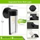 thumbnail image 4 of 4PCS LED Solar Wall Mount Light Outdoor Solar Powered Auto On/Off Waterproof Garden Decoration Post Porch Lights, 4 of 5