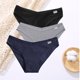 thumbnail image 1 of FINETOO 3 unids/set lencería Sexy mujer algodón bragas ropa interior femenina 8 Color sólido suave mujer calzoncillos íntimos M-XL Tan Jianjun unisex, 1 of 2