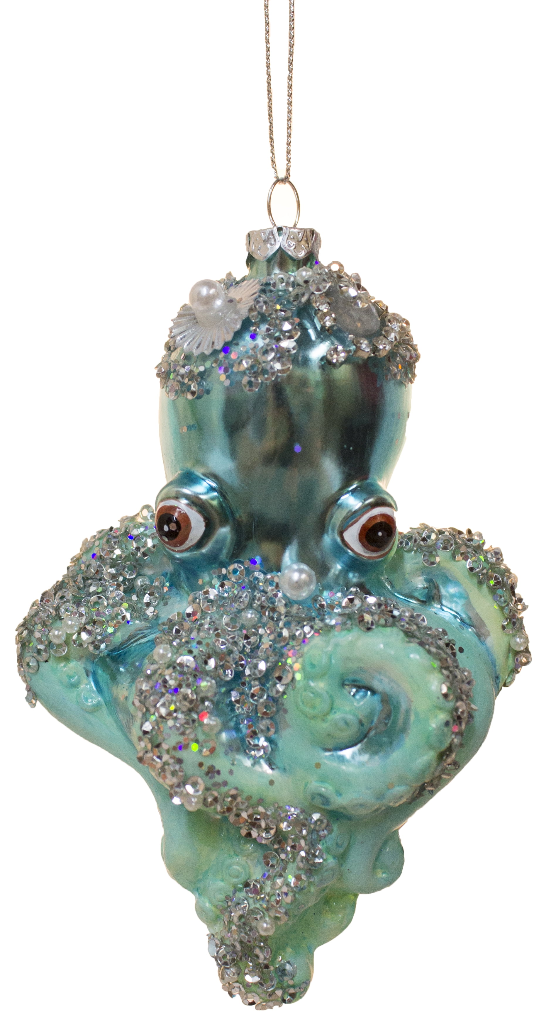 Octopus Christmas Ornament 