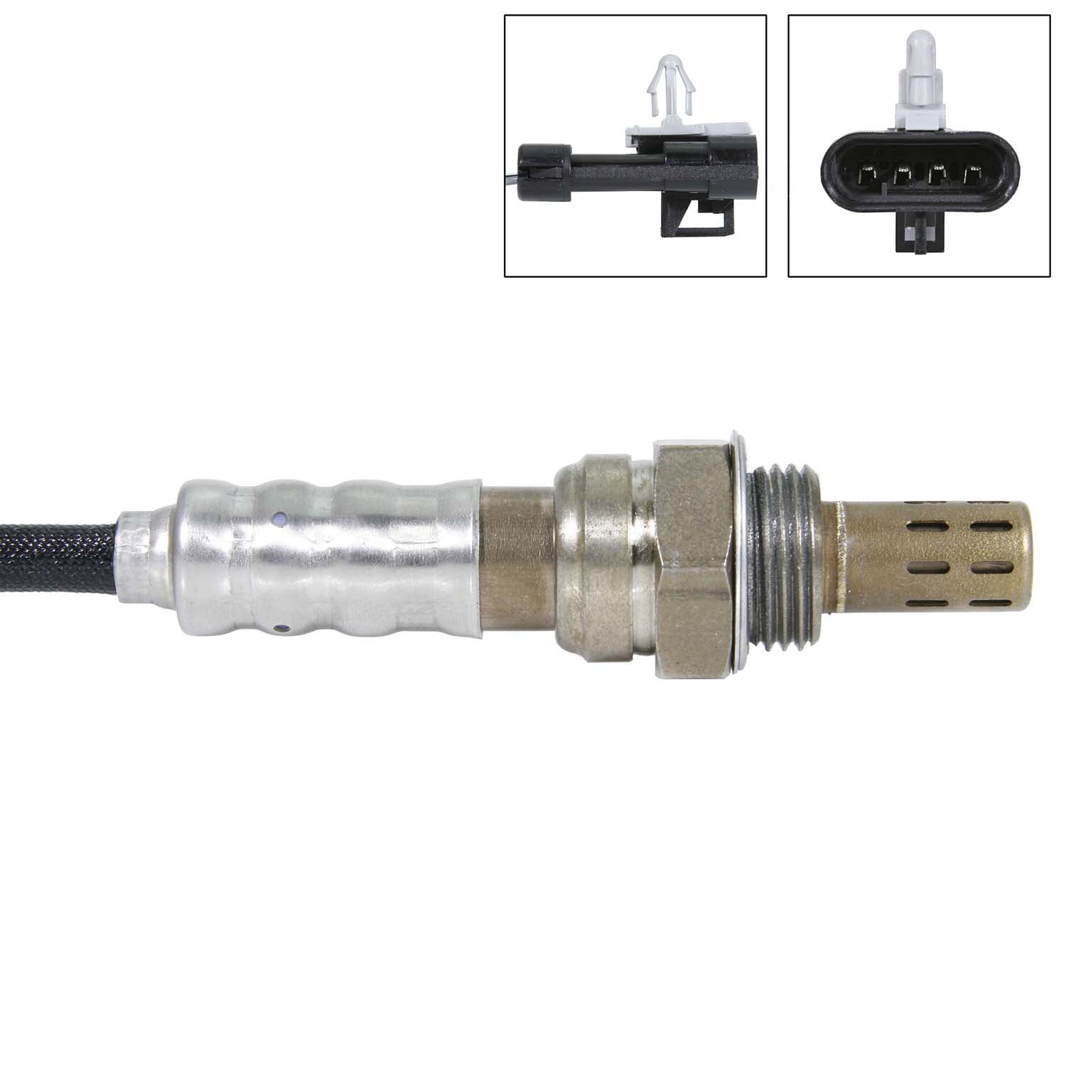 Maxfavor 4Pcs O2 Oxygen Sensors for Chevrolet Silverado, GMC Yukon 2002-1996 Upstream Downstream