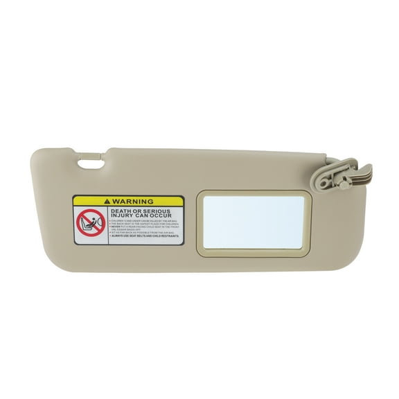 Unique Bargains Right Side Sun Visor Fit for Hyundai Accent 1E 2011 2012 2013 2014 2015 Right Passenger Side Car Sun Visor Assembly Replace No.852201R000/85220-1R000