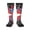 3 Black, variant on Womens Thin Blue Line Tennessee Flag Knee High Socks Comfy Thermal Boot Long Socks