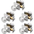 thumbnail image 1 of Round Passage Door Knobs Interior Matte Door Knobs Indoor Keyless Non-Locking Handle Set for Hallway or Closet Doors Reversible for Right/Left Handed Door, 1 of 4
