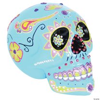 Morris Costumes SS73056 Blue Sugar Skull Costume