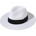 thumbnail image 2 of Womens Sun Straw Hat Beach Panama Hat UPF50 Foldable Packable Wide Brim Hat for Travel, 2 of 7