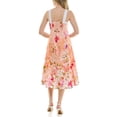 thumbnail image 6 of Nicole Miller Women's Button Front Midi Dress, Sizes 4-16, 6 of 6
