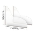 thumbnail image 3 of Shower Guard Kit With Waterproof And Easy Installation, Large Corner Guards For Bathtub Self-Adhesive To Block Water In Place, Suitable For Bathroom Kitchen And Sink Areas, 3 of 7