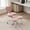 Pink, variant on Barara King Cross Legged ADHD Chair, Adjustable Stool with Wheels and Lumbar Support for Meditation Flexible Seating at Desk, Black