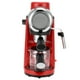 thumbnail image 4 of Cafetera de 0,24 L, Mini máquina de café semiautomática con bomba de 5bar, Espumador de leche, roja, 220V (Enchufe europeo), 4 of 14