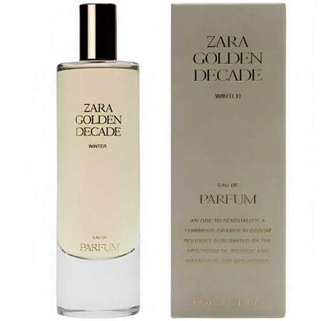 Zara Golden Decade Winter Perfume for Women EDP Eau De Parfum 80 ML (2.71 FL. OZ)