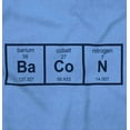 thumbnail image 2 of Ba Co N Bacon Food Science Nerd Geeky Unisex Plus Fleece Graphic Sweatshirt Brisco Brands 4X, 2 of 5