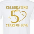 thumbnail image 4 of Inktastic 50th Wedding Anniversary 50 Years T-Shirt, 4 of 5