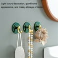 4Pcs Plastic Hook Wall Hanging Hook Non Punching Non Hanger Light Luxury Upside Down Wall