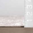 thumbnail image 6 of nuLOOM Vita SplashGuard Vintage Medallion Machine Washable Area Rug, 8' x 10', Vita Grey, 6 of 13