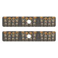 thumbnail image 7 of Yayeee Faucet Mat for Kitchen Sink 30" Diatomite Long Splash Guard Pad, Beige Halloween Skeleton, 2 Pack, 7 of 7