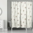 thumbnail image 2 of Creative Products Cottage Florals Cream 71x74 Shower Curtain, 2 of 2