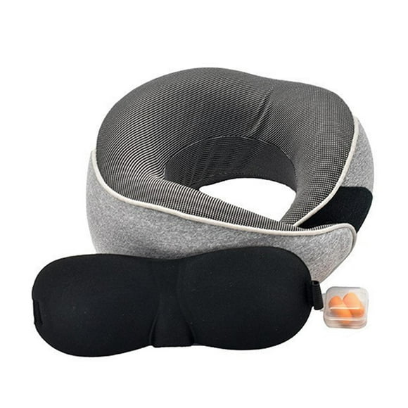 Almohada de viaje Almohadas para el cuello del Avión accesorios de viaje Almohada ligera para dormir para viajar suave y cómoda Soledad Almohada