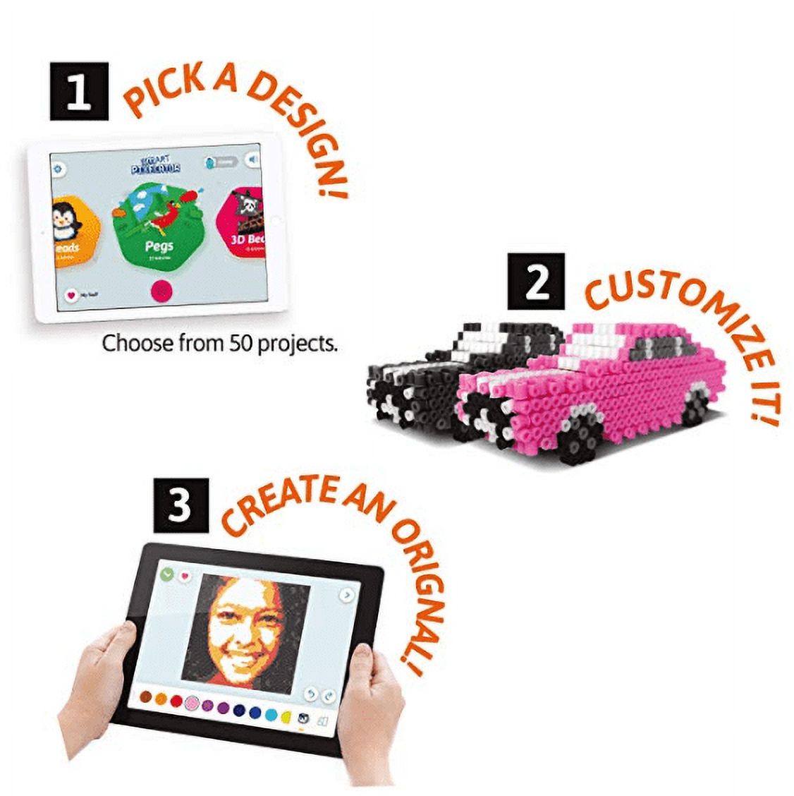 smART Pixelator: Create Your Own 3D Pixelated Art Projects, Gift for Kids, Ages 7+ - image 2 of 12