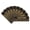 Black Gold, variant on Standard Caution Water Gets Very Hot Sign (Brushed Gold) - Large 2 Pack