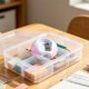 thumbnail image 5 of Sacapuntas Macaron, sacapuntas manual de mano para niños | Cortador de lápices pequeño y portátil | Sacapuntas compacto de viaje para la escuela, la oficina y el hogar., 5 of 6