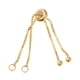 thumbnail image 3 of Cadena extensora de plata 925 Sunnimix 18 k 5 cm, 3 of 8