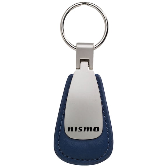 Nissan Nismo Leather Teardrop Key Chain (Blue)