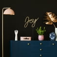 thumbnail image 4 of Northlight LED Joy Neon Lighted Christmas Wall or Window Decoration - 15", 4 of 10