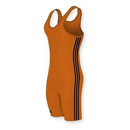 UPC: 0818423011929 | Adidas Men s 3 Stripes Singlet  XXL  Orange/Black