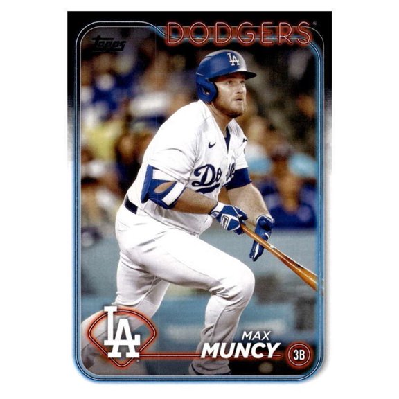 2024 Topps Max Muncy #314 NM-MT Los Angeles Dodgers Baseball Card Los Angeles Dodgers MLB Baseball Trading Card