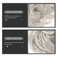 thumbnail image 3 of Ladies Fashion Tail Hair Extension Bun Hairpieces Scrunchie Elastic Wave Curly Synthetic Hairpieces (Grey), 3 of 7