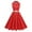 Red, variant on RYRJJ Women 50s 60s Vintage Sleeveless Cocktail Swing Dress 1950s Polka Dot Audrey Rockabilly Prom Party Dress with Belt(Black,M)