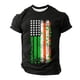 thumbnail image 3 of Ceisia Men's St. Patrick's Day American Irish Flag Shamrock T-Shirt | Short Sleeve Crew Neck Casual Tee Gifts, 3 of 4